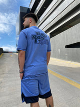 NEW ERA MLB WORLD SERIES SHORTS DETTIG CPB 60435357 | Blue