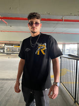 REPRESENT Giants T-Shirt OverSize MT4025-01 | Jet Black