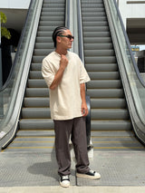 NAMMOS Over SIze Pants RAMPA I Brown