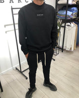 Nammos Barcode חליפת וופל | Black