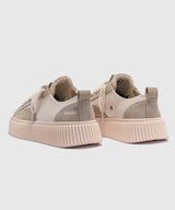 RHUN Sneakers Treble 2027 I Beige Grain Leather / Beige Suede
