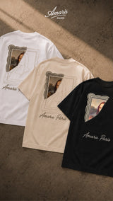 AMARA Paris Cotton Half Mona T 201007 | Cream