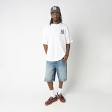 NEW ERA MLB Cap Grphc Os Tee Neyyan 60856148 | White