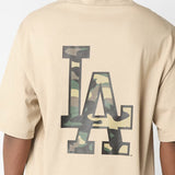 NEW ERA MLB Infill Os Tee Losdod 60856216 | Beige