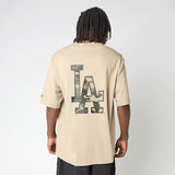 NEW ERA MLB Infill Os Tee Losdod 60856216 | Beige