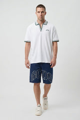 GCDS Logo Lounge Polo Ss C1MEQD112J024| White