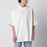 ESSENTIALS FEAR OF GOD OverSize T-Shirt 125SP264593F | Ivory