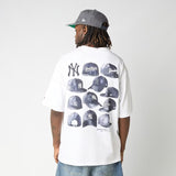 NEW ERA MLB Cap Grphc Os Tee Neyyan 60856148 | White