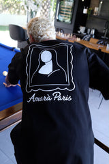 AMARA Paris Cotton T-Shirt 101027 | Black