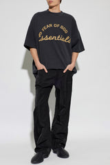 ESSENTIALS FEAR OF GOD OverSize T-Shirt 125SP264111F | Faded Iron