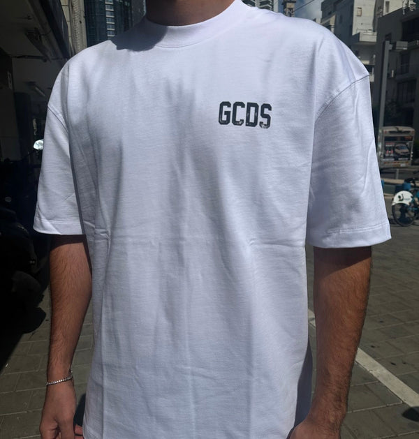 GCDS GC242MT05 OverSize | White