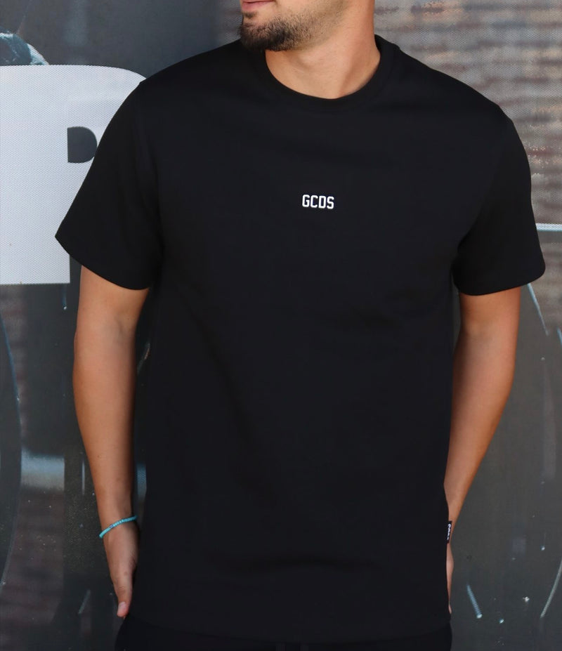 GCDS GC242MT09-001 Straight T-Shirt | Black