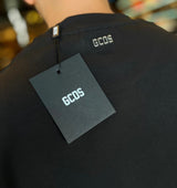 GCDS GC242MT09-001 Straight T-Shirt | Black