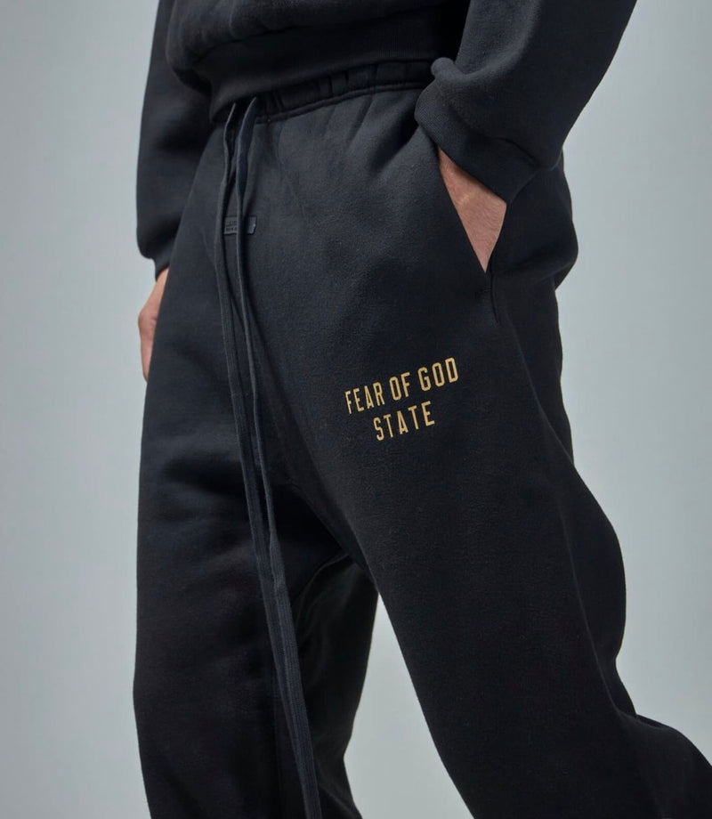 ESSENTIALS FEAR OF GOD 2020F OverSize Sweatpants | black