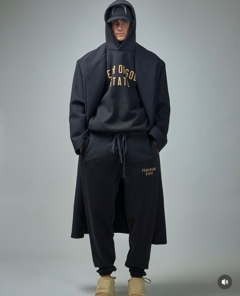 ESSENTIALS FEAR OF GOD 2020F OverSize Sweatpants | black