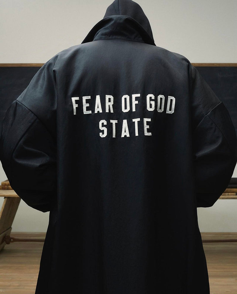 ESSENTIALS FEAR OF GOD 6370F OverSize Jacket | Black