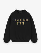 ESSENTIALS FEAR OF GOD 6260F OverSize Sweatshirt | Black