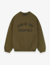 ESSENTIALS FEAR OF GOD 6260F OverSize Sweatshirt | Green