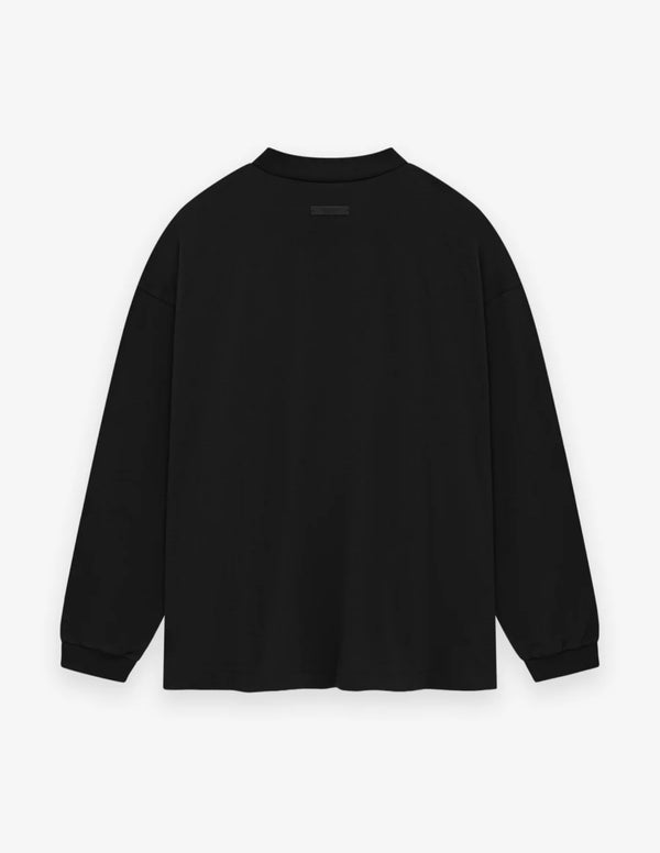 ESSENTIALS FEAR OF GOD OverSize T-Shirt Long Sleeve | Black