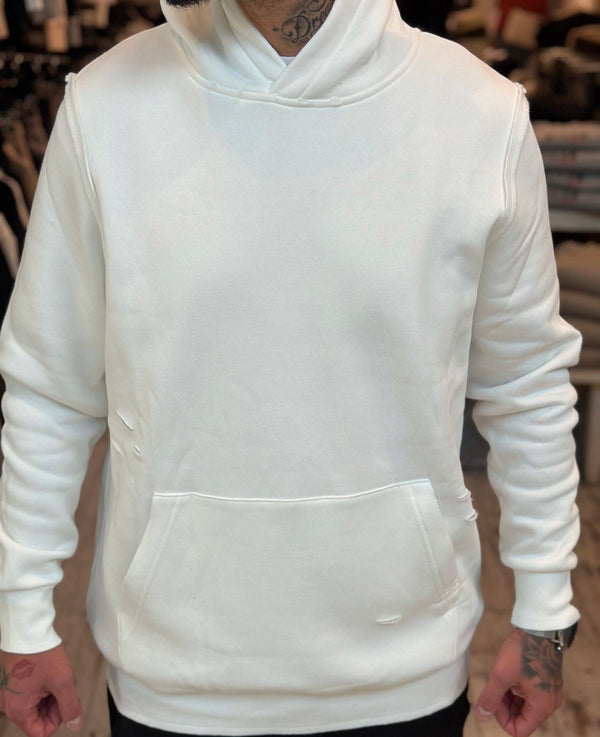 PepeJeans Hoodie Roci IL PM582778 800 | White