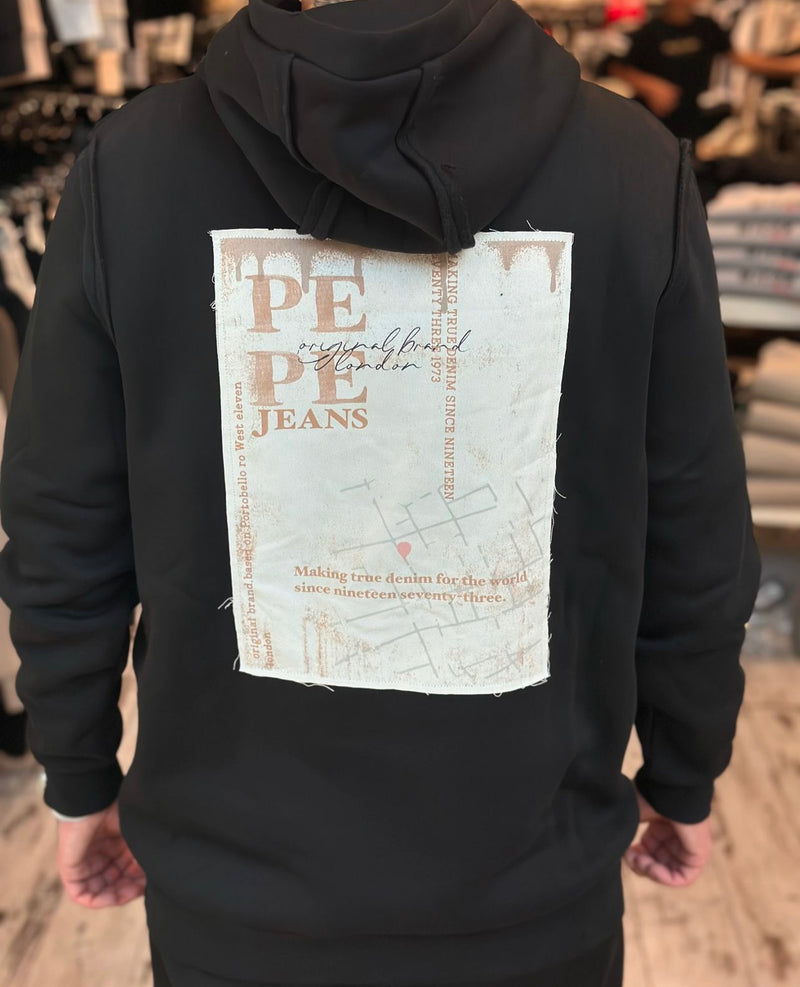 PepeJeans Hoodie Roci IL PM582778 999 | Black