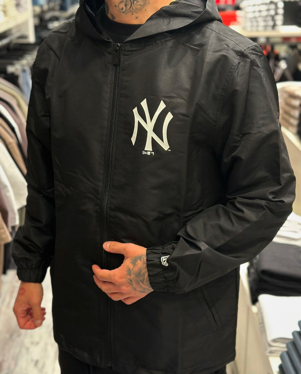 NEW ERA MLB COACHES JACKET NEYYAN 60564818 | Black