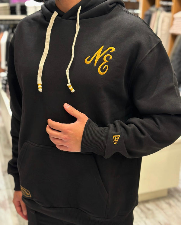 NEW ERA NE SCRIPT LOGO OS HOODY NEW ERA 60435401 | Black