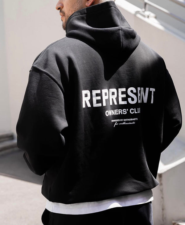 REPRESENT Owners Club Hoodie OCM41113-001| Black