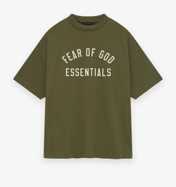 ESSENTIALS FEAR OF GOD OverSize T-Shirt 125BT244195F | Green