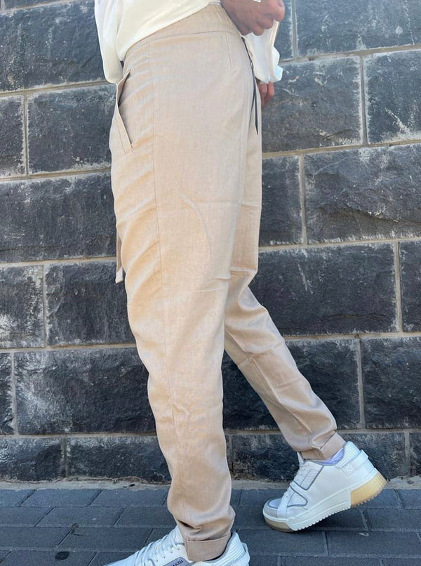 DREAM & WORK pants | Beige