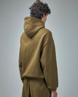 ESSENTIALS FEAR OF GOD OverSize Hoodie 192BT246254F | Green