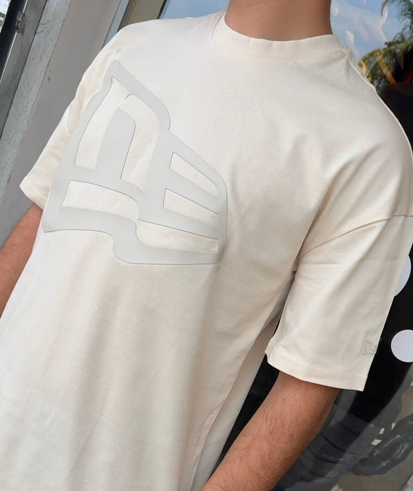 NEW ERA NE FLAG OS TEE NEWERA 60580627 | Cream