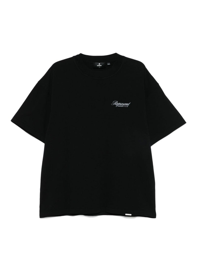 REPRESENT Owners Club Script T-Shirt OCM41201-001 I Black