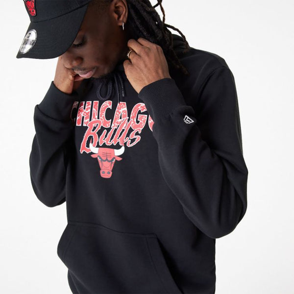 NEW ERA TEAM SCRIPT HOODY CHILBUL 60416450 | BLACK