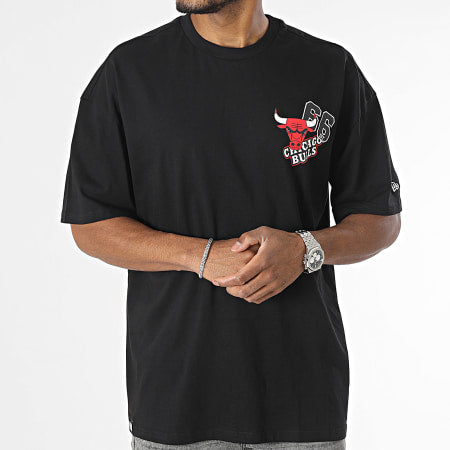 NEW ERA NBA ARCH WRDMRK OS TEE CHIBUL 60416463 I BLACK