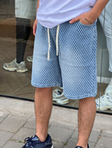 Nammos Over Size Short Jeans | Light Blue