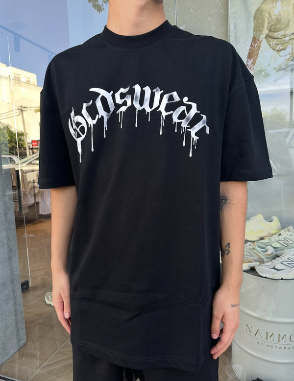 GCDS OverSize T-shirt  GC252MT16-001 | Black