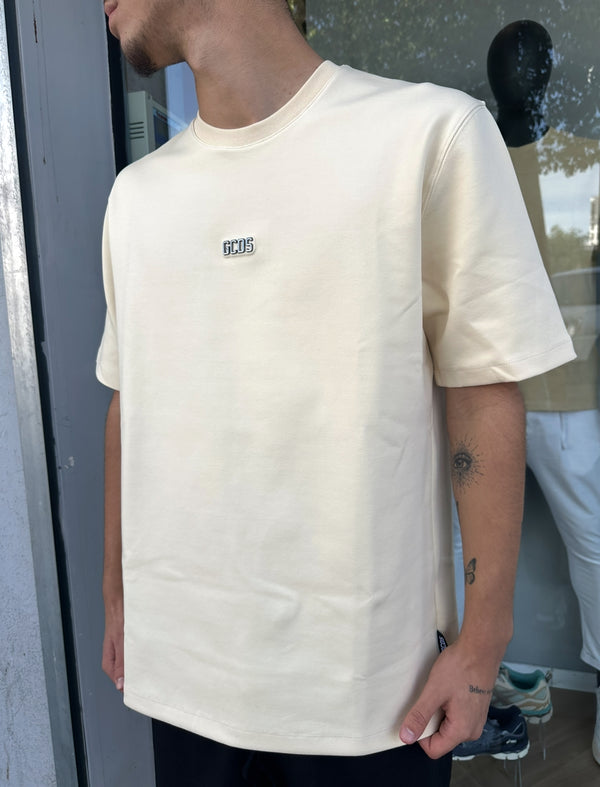 GCDS OverSize T-shirt  GC252MT09-136 | Cream