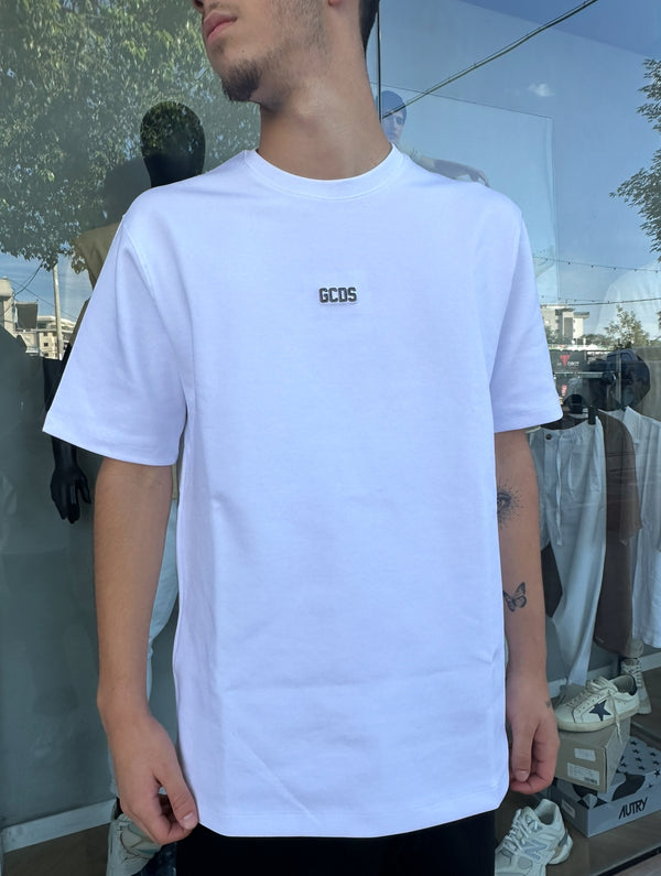 GCDS OverSize T-shirt  GC252MT09-100 | White