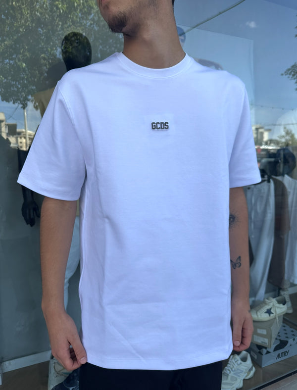 GCDS OverSize T-shirt  GC252MT09-100 | White