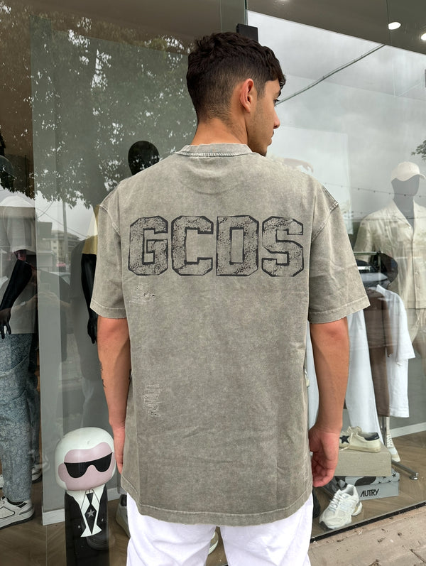 GCDS OverSize T-shirt  GC252MT03t-061 | Green