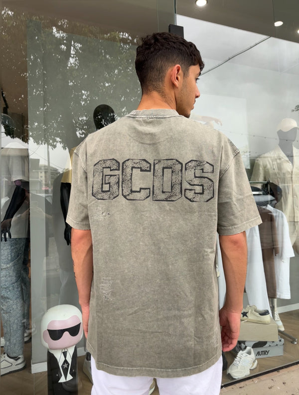 GCDS OverSize T-shirt  GC252MT03t-061 | Green