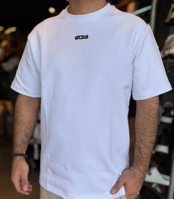 GCDS OverSize T-shirt  GC252MT19-100 | White