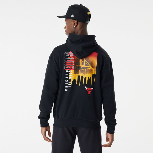 NEW ERA SKYLINE GRAPHIC OS HOODY CHIBUL BLKFDR 60424441 I BLACK