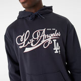 NEW ERA MLB RETRO GRPHC OS HOODY LOSDOD NVYWHI 60424374 I BLUE NAVY