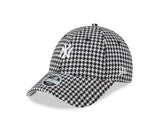 NEW ERA CAP WMNS HOUNDSTOOTH 9F OSFM 60424659 | BLACK/WHITE