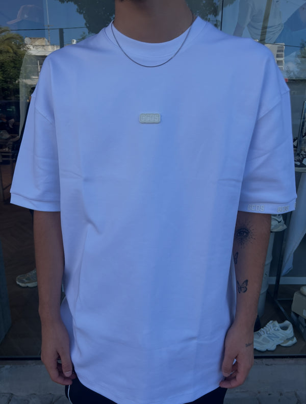 GCDS OverSize T-shirt  GC252MT32-100 | White