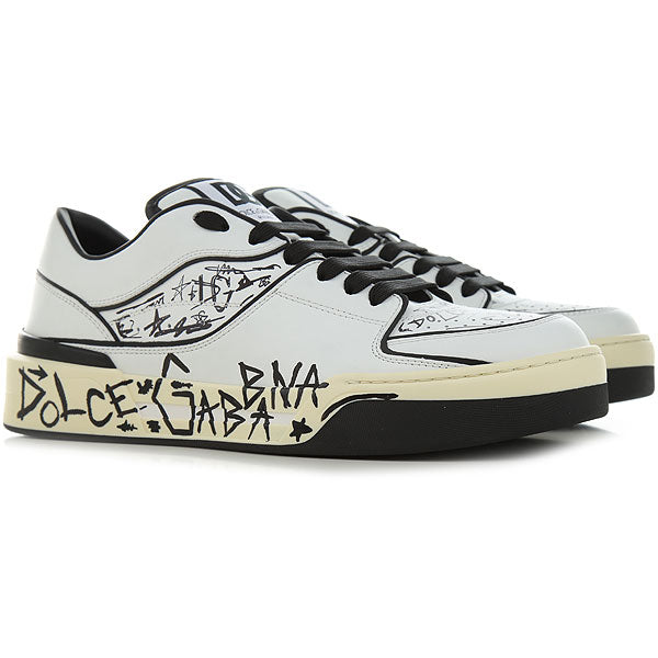 DOLCE & GABBANA Sneakers CS 2119 AE509 I White / Black