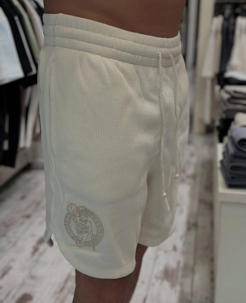 NEW ERA NBA Waffle Short Boscel 60667892 | Offwhite