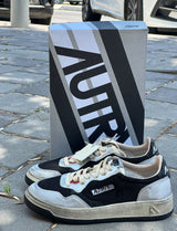 AUTRY Sneakers HVLM MS14 I Mesh / Suede Blk / Silver